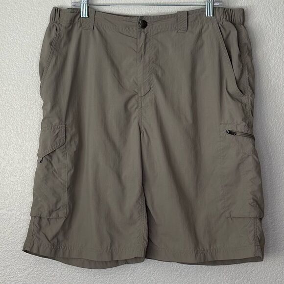 Columbia Omni-Shade Sun Protection Nylon Cargo Shorts - Picture 1 of 12